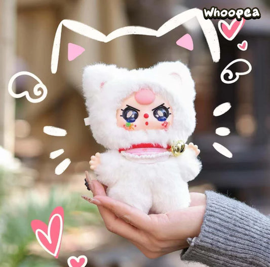 Baby Three Billionaires Cat Series Plush Pendant Blind Box