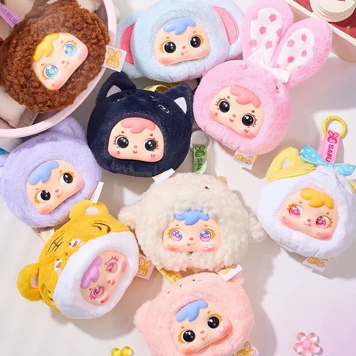 Samuel MINI Smail Animal Plush Pendant Series Blind Box