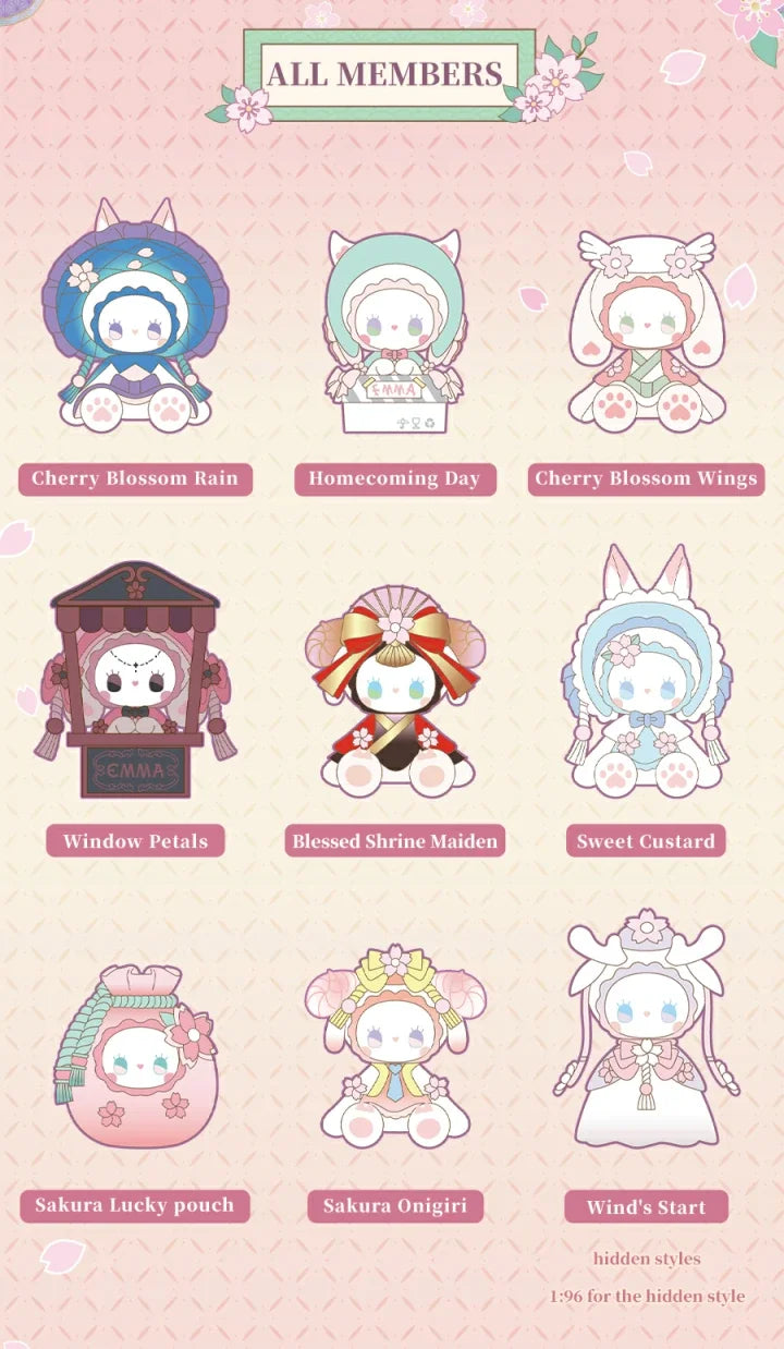 EMMA Secret Forest Cherry Blossom Figures Series Blind Box