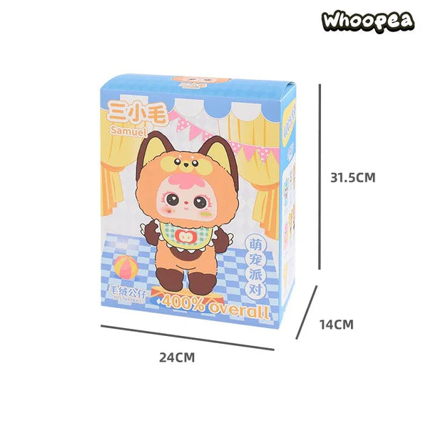 Samuel 400% Pet Party Series Plush Pendant Blind Box